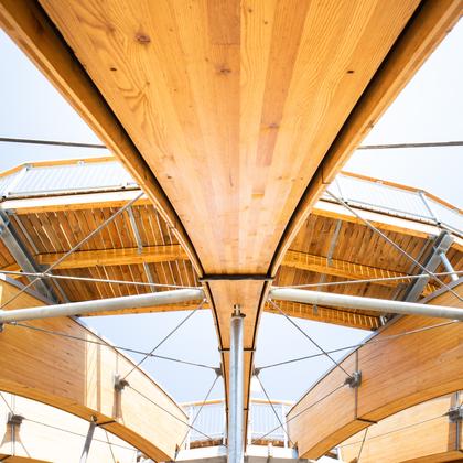 HESS_TIMBER_Steinberg_Kugelturm_Closeup_2__copy__Corvin_Oelschlaeger | © Corvin Oelschlaeger | HESS TIMBER