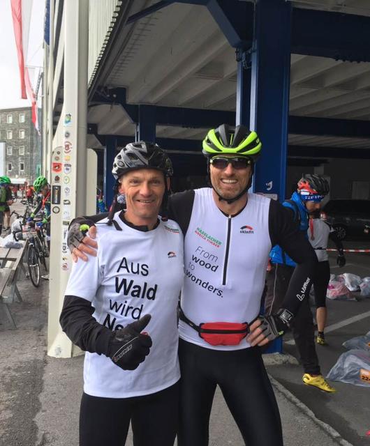 IMG_5946 | © Die HASSLACHER NORICA TIMBER-Teamfahrer Günter Obereder und Michael Fercher im Ziel.