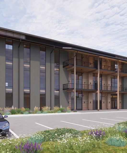 HNT_REF_Bridgeland_Mass_Timber_Office_Rendering_005__copy__Howard_Hughes_Development_Corporation__StructureCraft | © Howard Hughes Development Corporation | StructureCraft