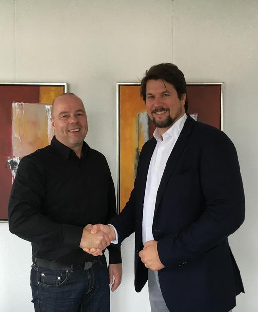 MathiasHofmann_ChristophKulterer_cHASSLACHER_NORICA_TIMBER | © Mathias Hofmann (CEO HESS TIMBER) und Christoph Kulterer (CEO HASSLACHER NORICA TIMBER) freuen sich auf die gemeinsame unternehmerische Zukunft. © HASSLACHER NORICA TIMBER