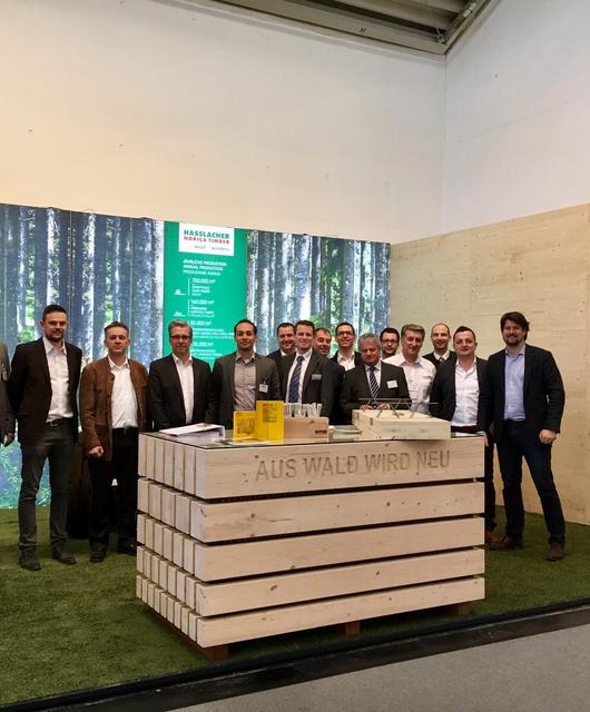 Bau_Muenchen_2017_05 | © Das Team der HASSLACHER Gruppe mit CEO Christoph Kulterer. © HASSLACHER Gruppe