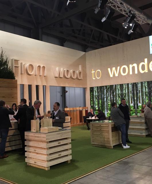 IMG-20170308-WA0005 | © Der neue HASSLACHER NORICA TIMBER Messestand. © HASSLACHER Gruppe