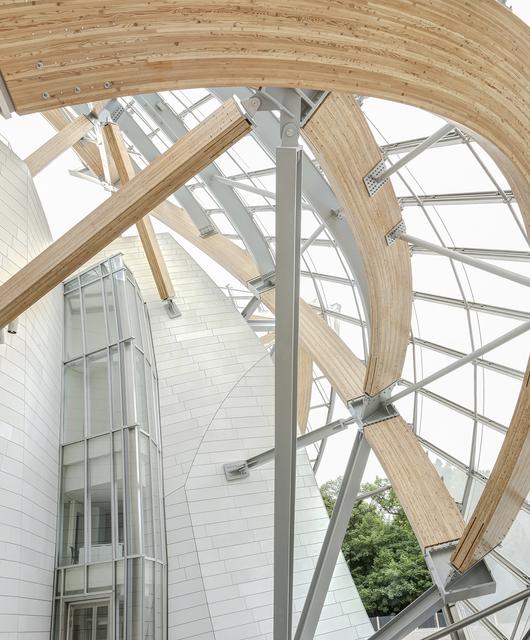 LV_Museum_20140607__copy_RenstephThompson_00088_89_94_3000Px | © Eines der Referenzprojekte von HESS TIMBER ist das Museum der Fondation Louis Vuitton in Paris. © HESS TIMBER