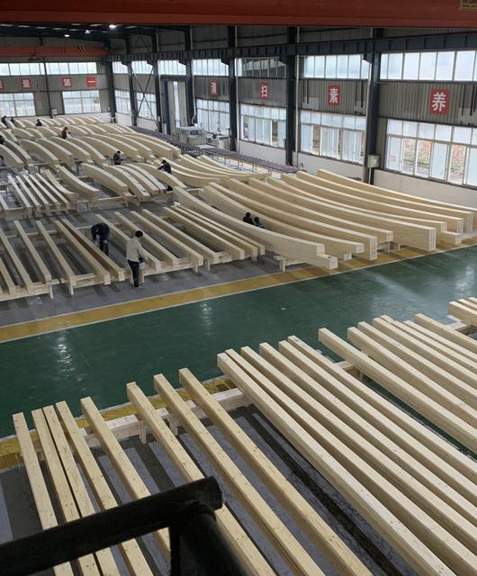 04_Tianfu_Agricultural_Expo_cStructureCraft | © Der hohe Vorfertigungsgrad des gelieferten Bausatzes von der HASSLACHER Gruppe schont Montagezeit im Werk und auf der Baustelle.© StructureCraft