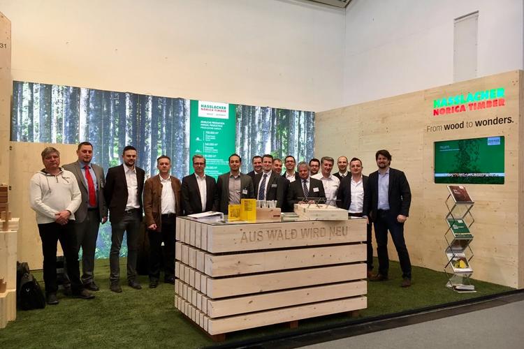 Bau_Muenchen_2017_05 | © Das Team der HASSLACHER Gruppe mit CEO Christoph Kulterer. © HASSLACHER Gruppe